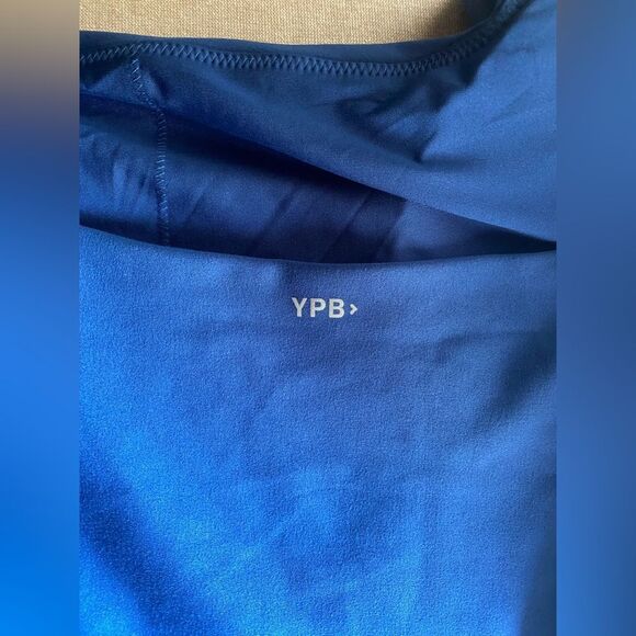 Abercrombie & Fitch YPB SculptLUX Hybrid Flyaway Romper Blue Size XL NWT - Picture 13 of 16